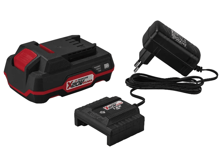 Set di utensili combinati a batteria da 20 V 3 in 1 »PKGA 20-Li C2«, con batteria e caricabatteria - ProWorksite